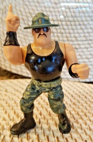 Wwf Wwe 1991 Sgt.  Slaughter Hasbro Wrestling Figure