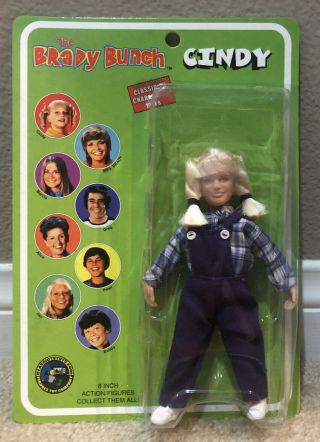The Brady Bunch Cindy,  Classic Tv Toys 8” Action Figure,