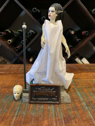 Sideshow Toy Bride Of Frankenstein Elsa Lanchester Universal Figure Loose