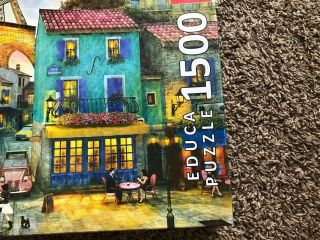 Educa Paris Streets 1500 Piece Jigsaw Puzzle Complete 2