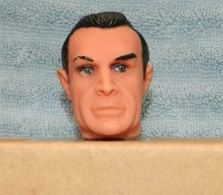 Vintage Gilbert Ideal Toys James Bond Head 12 Inch Action Figure Doll 007