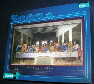 Buffalo Games 2000 Piece Jigsaw Puzzle The Last Supper By Leonardo Da Vinci