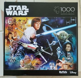 Star Wars 1000 Piece Jigsaw Puzzle (disney) - Buffalo Games & Puzzles