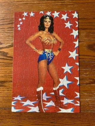 Vintage Wonder Woman Lynda Carter 200 Piece Puzzle - COMPLETE 2