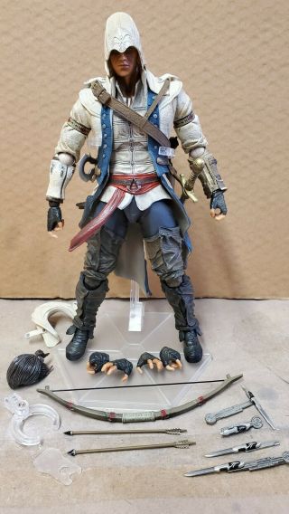 Connor Kenway Play Arts Kai 10 " Inch Assassin 