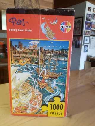 2001 Heye Ryba 1000 Pc Puzzle Sailing Down Under