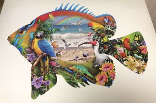 Sunsout Beachfront Sea Fish 1000 Pc Jigsaw Puzzle Art By Lori Schory - Mary4944