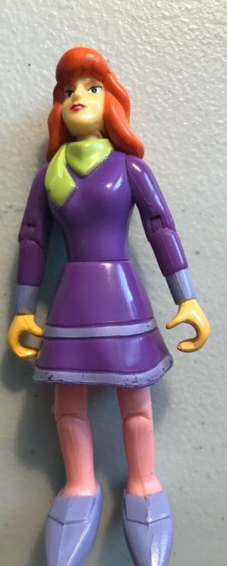 Scooby - Doo Hanna Barbera Action Figure Daphne 2001 Rare Thinkway Toys