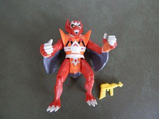 Dc 1985 Powers " Parademon " Action Figure By Kenner With Gun