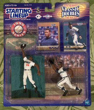 1999 Ken Griffey Jr Seattle Mariners Starting Lineup Classic Doubles