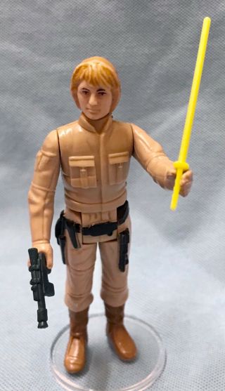 Star Wars Vintage 1980 Luke Skywalker Bespin (orange Hair).  Very Good