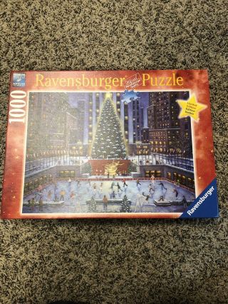 Ravensburger Nyc Christmas Limited Edition 1000 Pc.  Puzzle