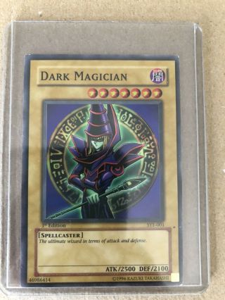 Yugioh Cards Dark Magician 1st Edition Ultra Rare Sye - 001