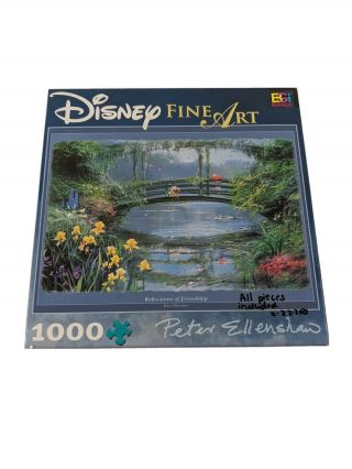 1000 Piece Disney Fine Art Jigsaw Puzzle Reflections Of Friendship 100 Complete