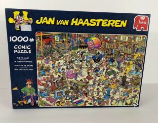 Jumbo Jan Van Haasteren The Toy Shop 1000 Piece Jigsaw Puzzle,  Complete