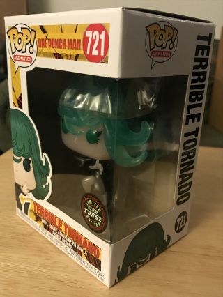 Terrible Tornado CHASE one punch man 721 Funko pop vinyl RARE LIMITED 3