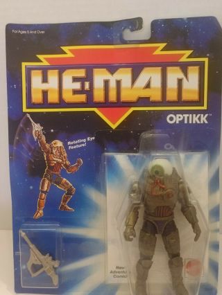 Vintage 1989 Mattel The Adventures Of He - Man Optikk Action Figure