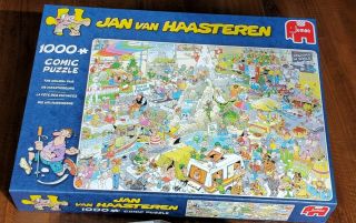 Jan Van Haasteren - The Holiday Fair,  Jigsaw Puzzle 1000