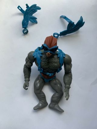 Stratos Action Figure Motu Vintage Masters Of The Universe He - Man