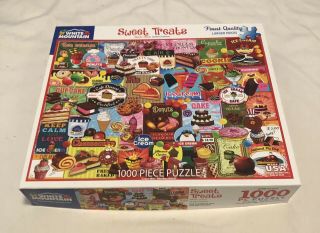 White Mountain Puzzles - Sweet Treats 1000 Piece Jigsaw Puzzle 1373 24 X 30