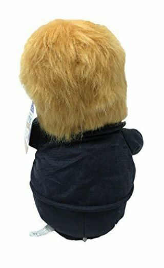 Pull My Finger Farting Donald Trump Plush Figure Doll - With Animated Hair - 10. 3