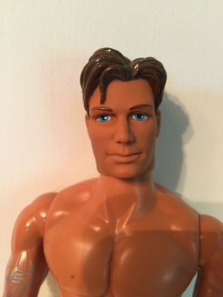 1998 G I Joe Max Steel Doll 12 " Muscular Bionic Fully Articulated Perfect 2 B5 - 1