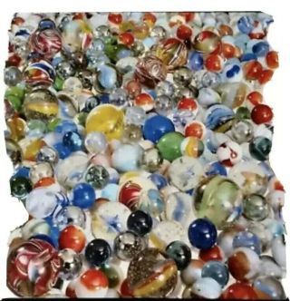 Vintage 500 Piece Springbok Puzzle " Marbles "