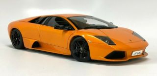 1/18 Autoart Lamborghini Murcielago Lp640 Arancio Atlas/orange Diecast