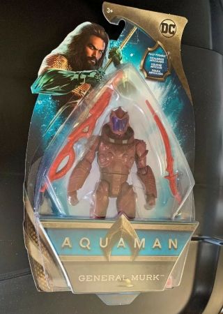 Aquaman General Murk 6 " Figure With Commando Sword.