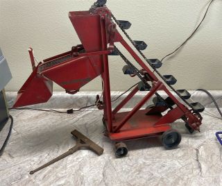 Vintage Buddy L Pressed Steel Sand Screener Construction Toy
