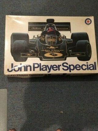 John Player Special Lotus 1/8 Scale Model Kit 9039 By Entex