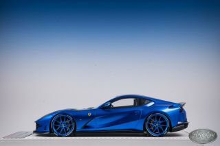 1/18 Davis Giovanni Novitec Ferrari 812 Superfast Blue 01/10