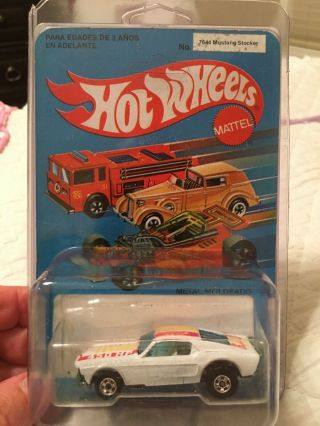 Hot Wheels Mexico Mustang Stocker Aurimat,  In Package