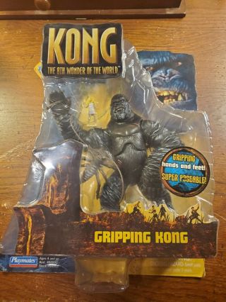 King Kong 2005 Playmates Gripping Kong Sealded Figure