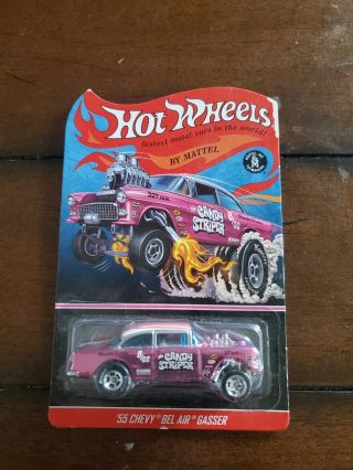 Hot Wheels 55 Chevy Bel Air Gasser Candy Striper