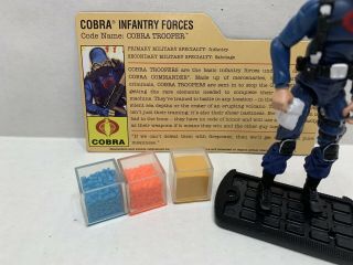 GI Joe Cobra Trooper v8 DVD Battle Set 1 2008 MASS DEVICE Element Box Filecard 2