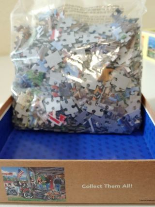 ' Rust In Peace ' 1000 Piece Puzzle - Motorcycle Art By Kevin Daniel - MB Puzzles 2