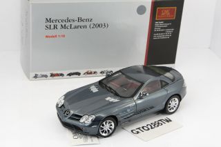 Cmc 1:18 Scale Mercedes - Benz Slr Mclaren 2003 - Grey Metallic (m - 045c)