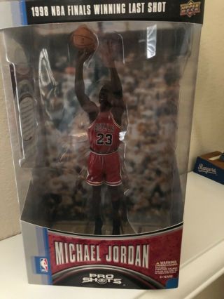 Upper Deck Pro Shots Chicago Bulls Michael Jordan 1988 Last Shot Nba Hof Figure