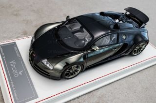 Davis & Giovanni 1:18 D&g Mansory Vincero Bugatti Veyron Carbon & Dark Chrome