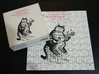 Vintage Mini Jigsaw Puzzle B.  Kliban 