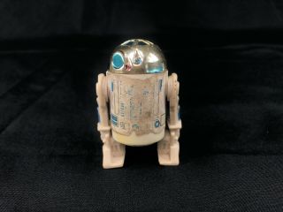 Vintage Star Wars 1977 R2d2 W/clicking Gold Dome