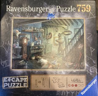 Ravensburger Jigsaw Puzzle - Escape Mystery - Forbidden Basement (759 Pc)