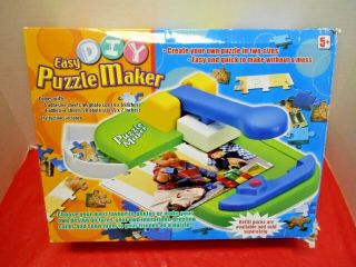 Easy Diy Puzzle Maker Cityworld Jigsaw Creator Kit Kids Craft