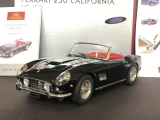 1:18 Cmc 1961 Ferrari 250 California Swb Black M - 094