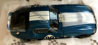 Exoto Cobra Daytona Coupe 98 1965 Shelby - Signature On Roof 1/18 Scale 18009