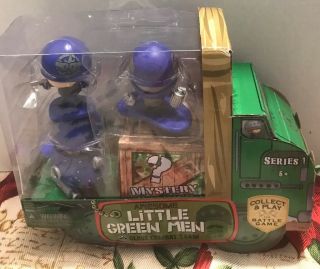 Little Green Men 4 Starter Pack Series 1 Close Combat Team Figures And Seale