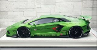 1/18 Davis Giovanni Lb Lamborghini Aventador Matt Green Zero Fighter 01/03 2