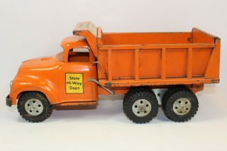 1957 Tonka State Hi - Way Big Mike Dump Truck In Played W/ Htf No Box