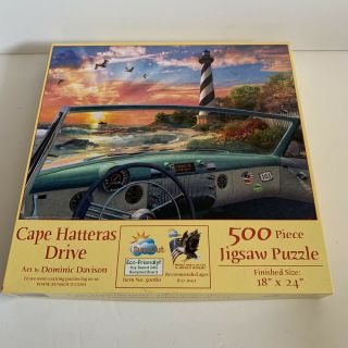 Cape Hatteras Drive 500 Pc Jigsaw Puzzle By Sunsout Inc